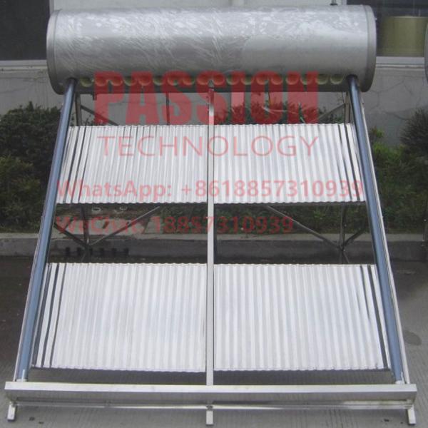 200L exercem pressão sobre não o coletor solar de Heater Stainless Steel Vacuum Tube da água