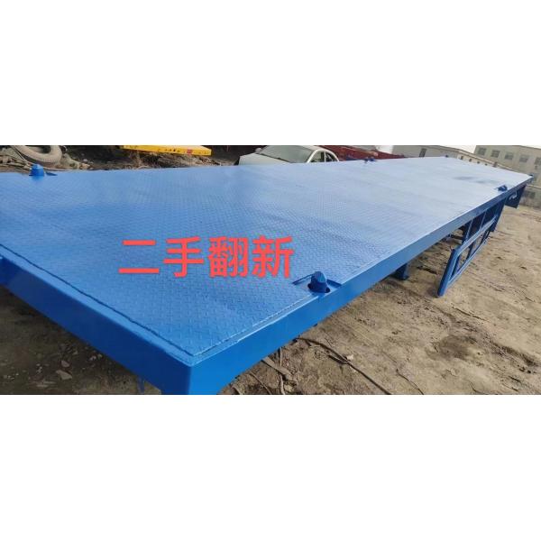 3 трейлер трейлера тележки цапф используемый 45tons планшетный для несущей контейнера 13M