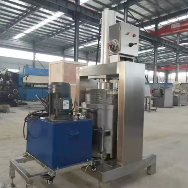 Custom Commercial 36L Manual Hydraulic Jack Honey Fruit & Vegetable Press Stainless Steel Commercial Hydraulic Cold-Press Grape Juicer