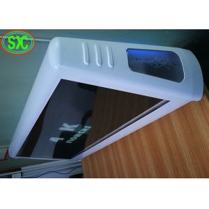 2.5mm Tamaño de tono Display de señalización LED de automóviles 96 * 32 Cm DC 5V Voltage y contenido personalizable para publicidad dirigida