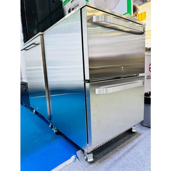 900L 100Cans Full Glass Door Beverage Refrigerator Outdoor Fridge