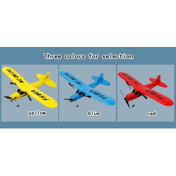 Fx803 Piper Cub J-3 RC Самолет Модель технологии 2.4 ГГц Удалённое управление Самолет Глайдер для наружного видеосъемки Разрешение N/A