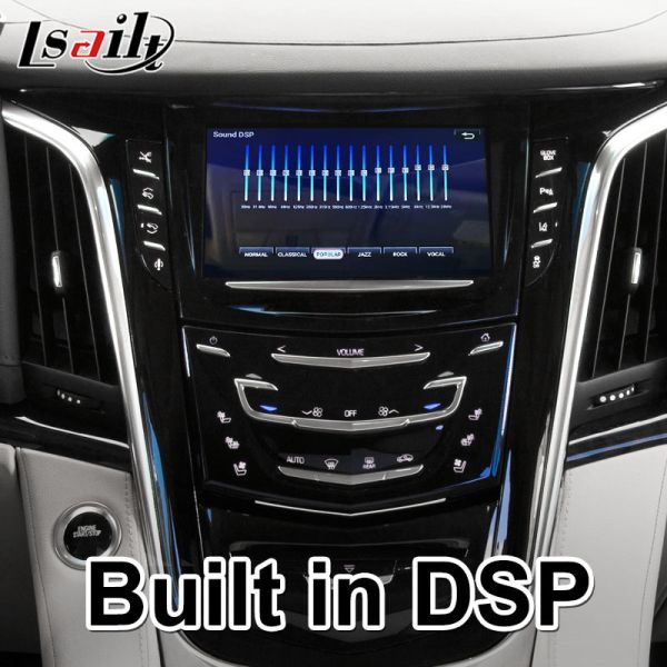 Lsait Android Navigation Multimedia Video Interface for 2015-2020 Cadillac Escalade CUE System with Carplay