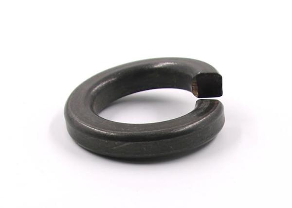 Black Steel Washers Washer Lock Spring High Precision With Square Ends