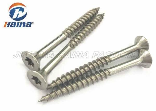 Security Torx Wood Chipboard CSK Flat Head Self Tapping Screws Coarse Half Thread
