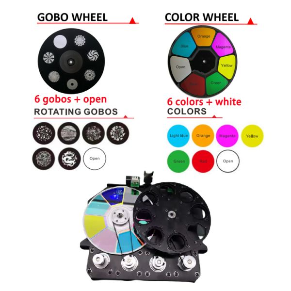 Waterproof Gobo Projector 600W Ripple Floating Commercial Advertising Long Distance Advertising Projector Light