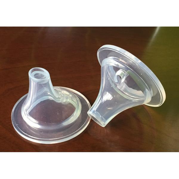 High Borosilicate Silicone Nipple Bottles With Breast Simulation Nipple , Heat Resisitant