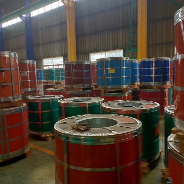 Cold Rolled Prepainted Galvanized Steel Coils 0.2 - 4.0mm ISO9001