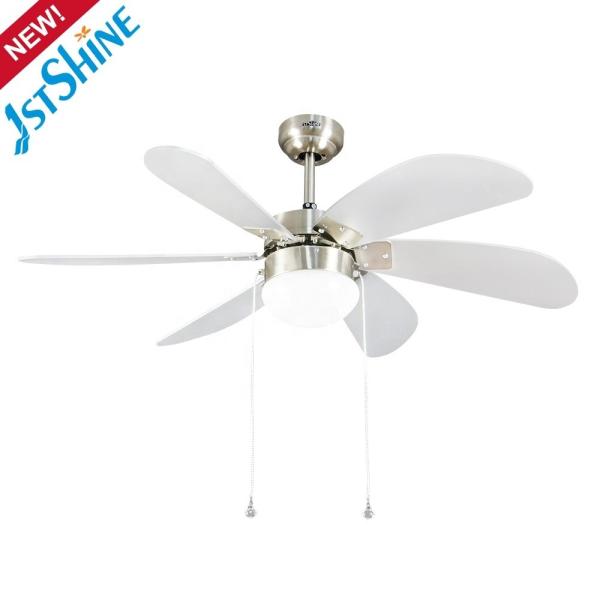 Ventilador de teto decorativo clássico com controle de luz e parede 3 velocidades