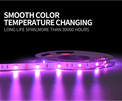 PWB hidrófilo da tira 10mm de 6W 30les/M Flexible Rgb Led