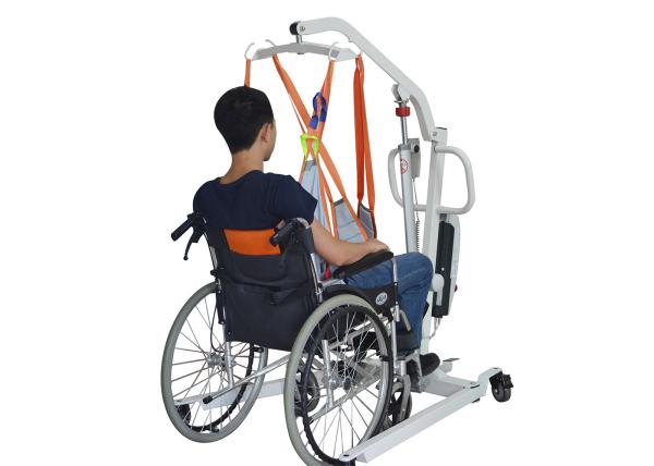 Lightweight Residential Patient Lift , Lift Slings For Handicapped 4 Point Suspension