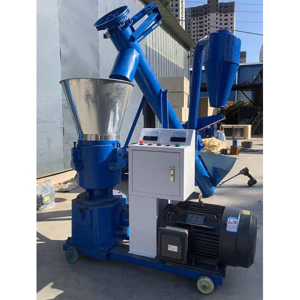 200-300Kg/H Sawdust Crusher Machine Rice Husk Wood Pellet Production Line