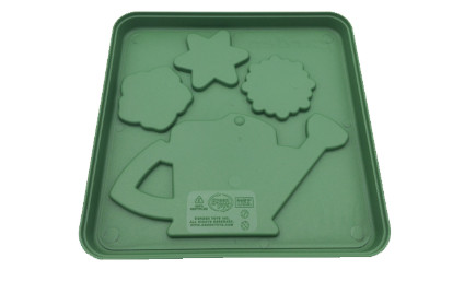 Plastic Cover HDPE Injection Molding Garden Puzzle Tray Nontoxic Children Kid Toys