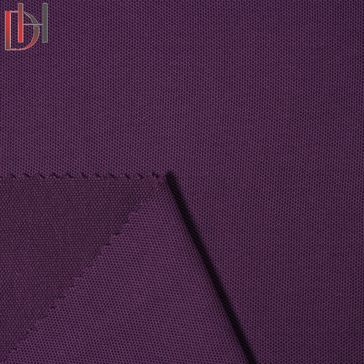 Wholesale Breathable Double Pique Fabric 63% Cotton 37% Polyester 210gsm For Garment Factories