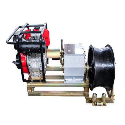 5 Ton Single Drum Winch with Gasoline Engine