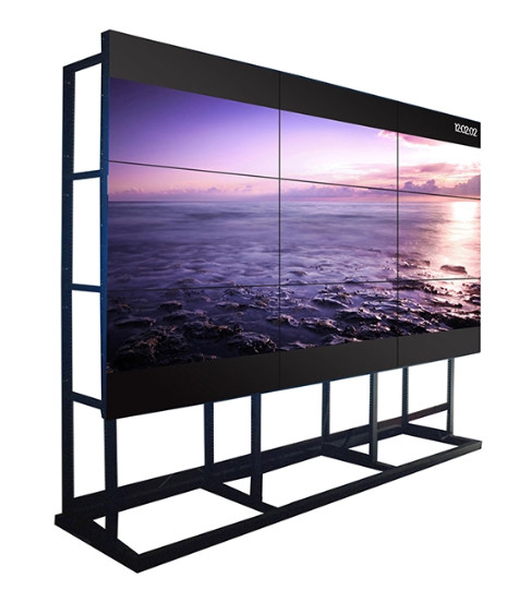 55 настенный дисплей шатона 350cd/m2 SCCP LCD дюйма 1.8mm видео-