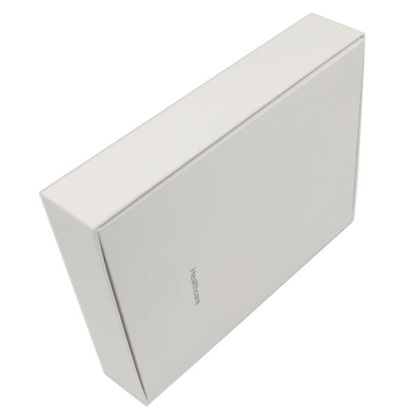 Caixa de embalagem eletrônica para fones de ouvido Caixa de embalagem em papel branco Logotipo personalizado