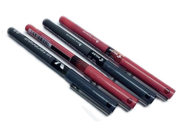 Water Based Semi Permanent Tattoo Pen Manual Tattoo Pen With Black , Red Color