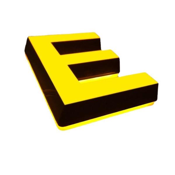 Outdoor indoor Channel Letter Sign Electronic Illuminated Logo LED PVC LED Mini Acrylic Letter Sign