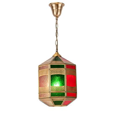 LED Handmade Aged Copper Pendant Light With 50000 Hours Lifespan