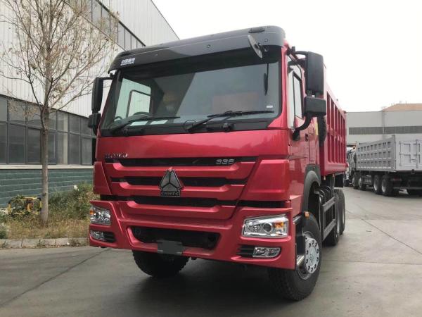 16.74cbm Heavy Duty Dump Truck 336HP Construction Tipper Truck