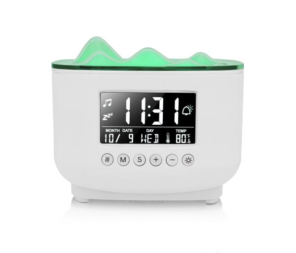 Iceberg LED Clock Alarm Design Aroma Diffuser Manufacturer-Design And Develop--Cost Solution Provider