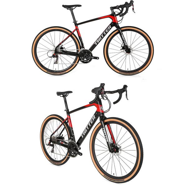 Автошина 700x40C велосипеда гравия волокна углерода R8.7KG ETROSPEC 22S красная для людей