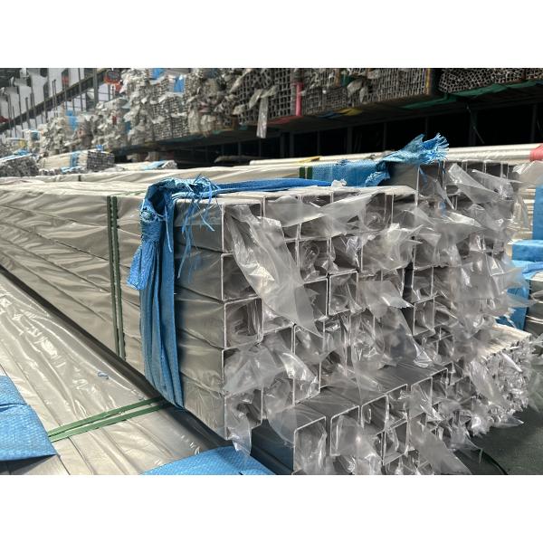 AISI 409 410 416 420b 420s 12.7mm 1/2 Inch Stainless Steel Square Shiny Pipes For Stairs