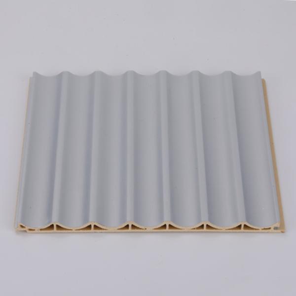 Brushed Surface WPC Panels PVC WPC Wall Panels for Indoor Interior Decoration Fence