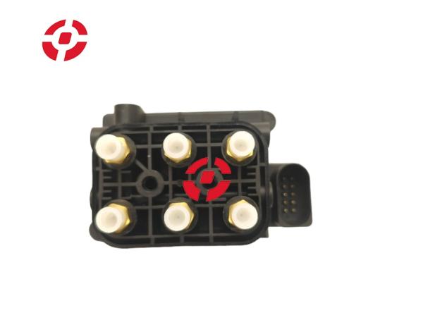 4F0616013 Auto Suspension Parts Air Suspension Solenoid Valve Block For Audi 2001-2011 A6 S6