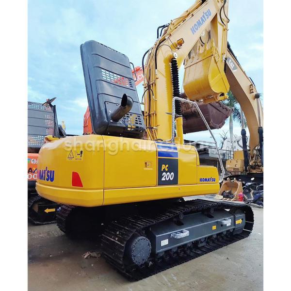 Japanese Imported Tracked Excavator PC200 Second Hand Komatsu Excavator for Importers