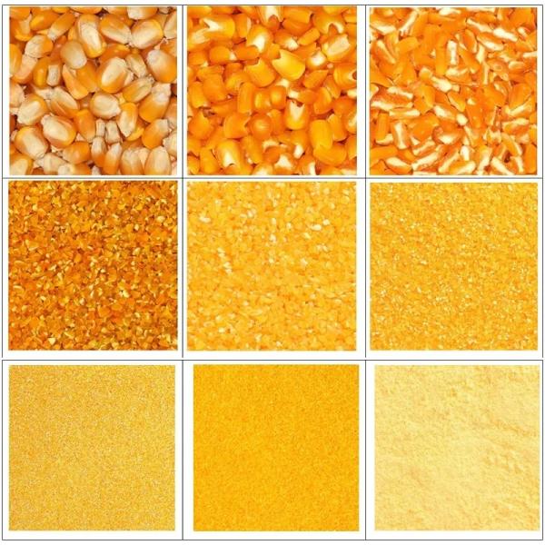Dawn Agro Small Grain Grinding Maize Grits 11.5kw For Snack Mill Milling Machine