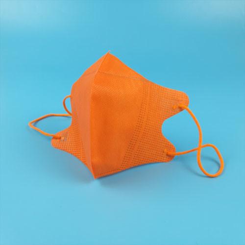 Adult 3D Protective Face Mask Disposable Non Woven Breathable Earband Dusrptoof