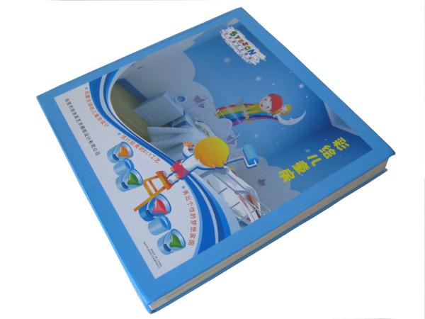 300gsm C1S Custom Kids Story Book 4C Colorful Printing Children Board