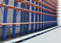 Défilement ligne par ligne en porte-à-faux de capacité de charge de logistique de stockage de côté élevé de double pour le tuyau de voitures
