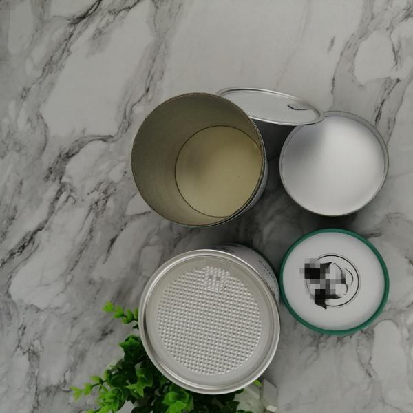 Tubo UV de Logo Round Airtight Kraft Paper que empacota para o pó do alimento