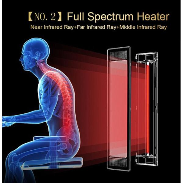 6 Person Stand Up Infrared Steam Sauna 110V-240V for Apartment