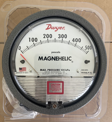 Dwyer Series 2000 Magnehelic Differential Pressure Gauge