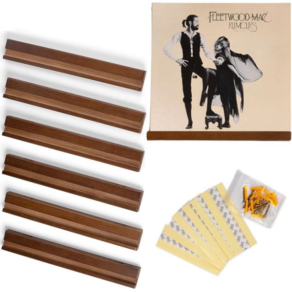 Wall Mount Vinyl Record Display Shelf NO Folded Function for Space Saving and Storage