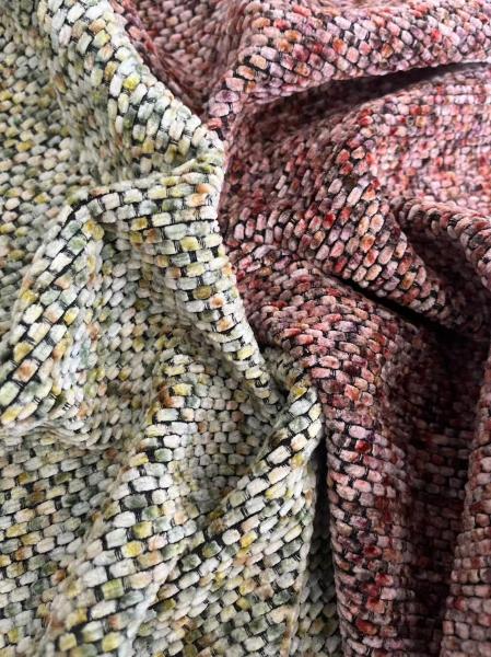 100% Polyester Breathable Textured Chenille Fabric Chenille Furniture Fabric