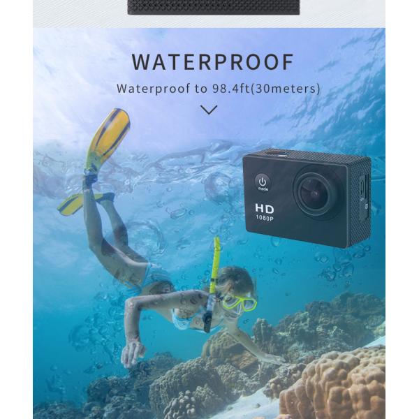 Waterproof 30mp Camera Action HD 1080p Helmet Camera Sports HD DV 2.0