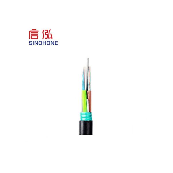 Layer Stranded Optical Outdoor Fiber Optic Cable Corrugated Steel Tape Armored