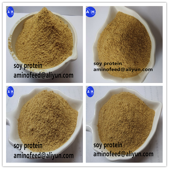 Feed Additives Soya Protein Containing High Crude Protein 50% and Acid Soluble Protein for in Chunk Pet Food and Livestock Feed