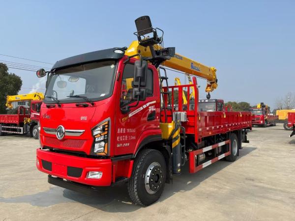 Steering Arm Crane With 15 Ton Small Pickup Truck Mounted Crane
