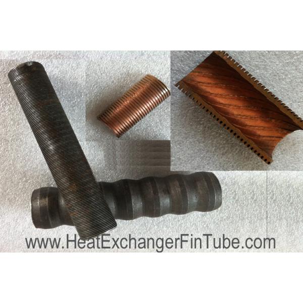 Безшовная сталь углерода А179 гофрировала трубку теплообменных аппаратов слота