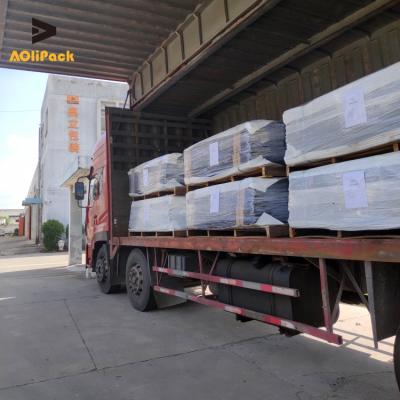 Folha de deslizamento plástica do HDPE do preto 2000kgs da grão 2.0mm do cimento