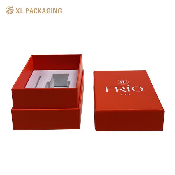 XL Packaging Custom Packaging Box Factory Luxury Lid And Base Custom Perfume Box High Quality Gold Foil In Surface Fashion Perfume Paper Box With Logo