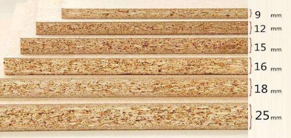 Chipboard Plywood Laminated Particle Board Marble Pattern Customized Size Thickness