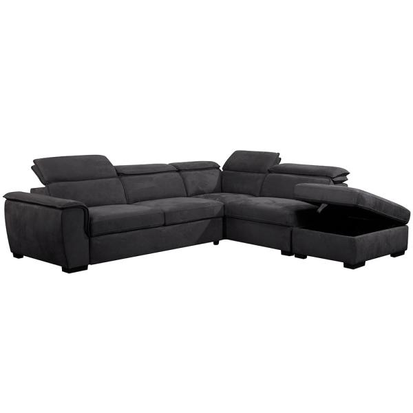 L Shape Antiwear Luxury Corner Sofa Multifunctional Practical
