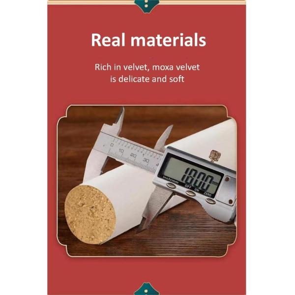 Long Shelf Life Smokeless Moxibustion Stick for Traditional Chinese Medicine Therapy